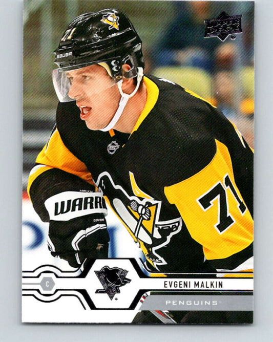 2019-20 Upper Deck #350 Evgeni Malkin Mint Pittsburgh Penguins  Image 1