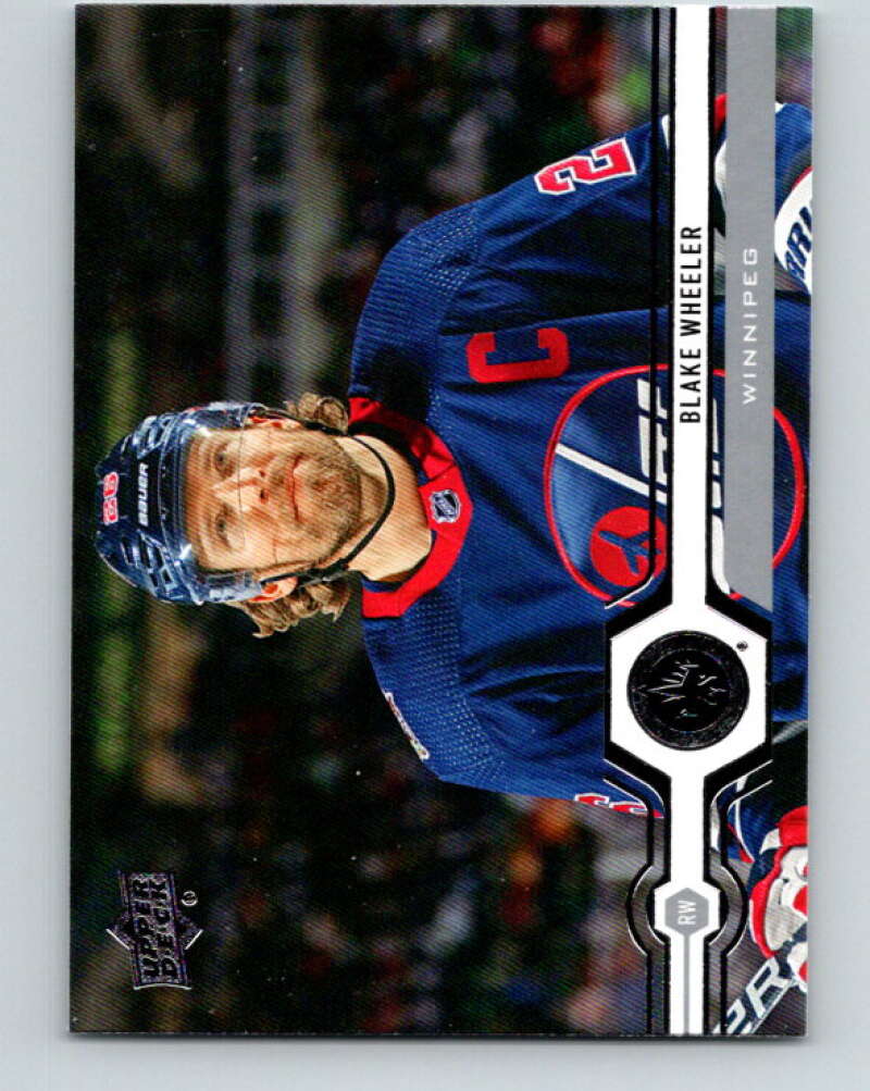 2019-20 Upper Deck #356 Blake Wheeler Mint Winnipeg Jets  Image 1
