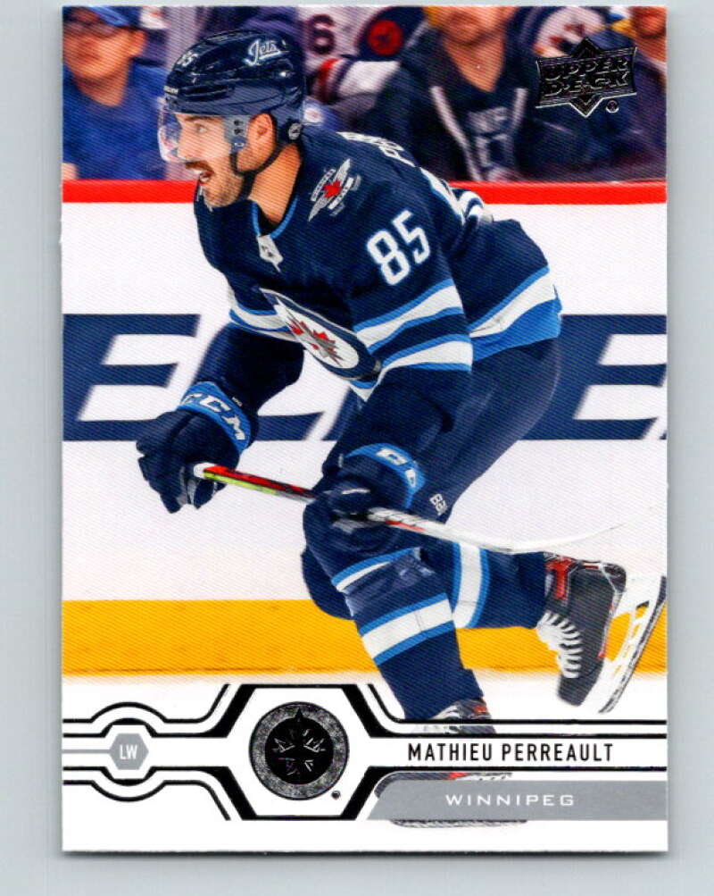 2019-20 Upper Deck #357 Mathieu Perreault Mint Winnipeg Jets  Image 1