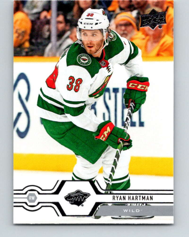 2019-20 Upper Deck #375 Ryan Hartman Mint Minnesota Wild  Image 1