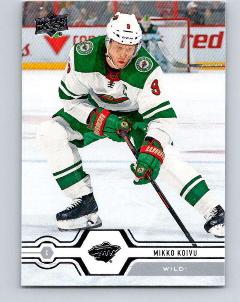 2019-20 Upper Deck #378 Mikko Koivu Mint Minnesota Wild  Image 1