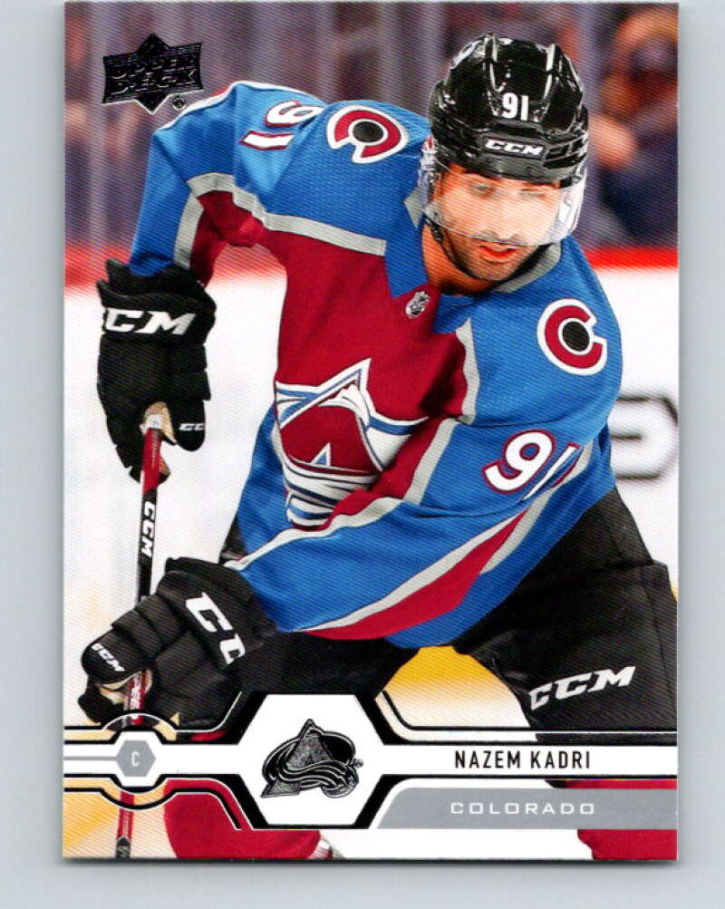 2019-20 Upper Deck #381 Nazem Kadri Mint Colorado Avalanche  Image 1