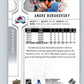 2019-20 Upper Deck #384 Andre Burakovsky Mint Colorado Avalanche  Image 2