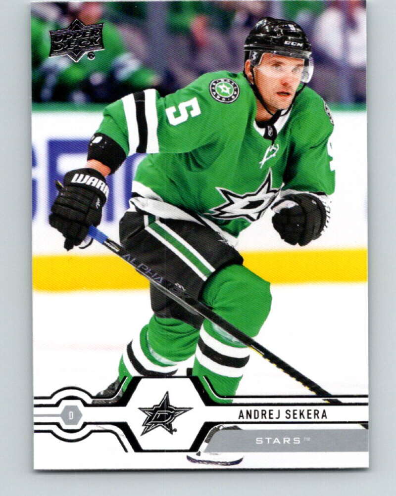 2019-20 Upper Deck #397 Andrej Sekera Mint Dallas Stars  Image 1