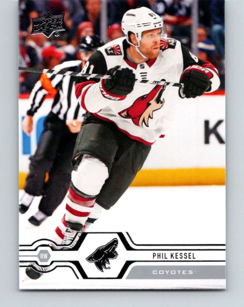 2019-20 Upper Deck #405 Phil Kessel Mint Arizona Coyotes  Image 1
