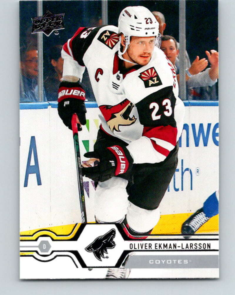2019-20 Upper Deck #406 Oliver Ekman-Larsson Mint Arizona Coyotes  Image 1