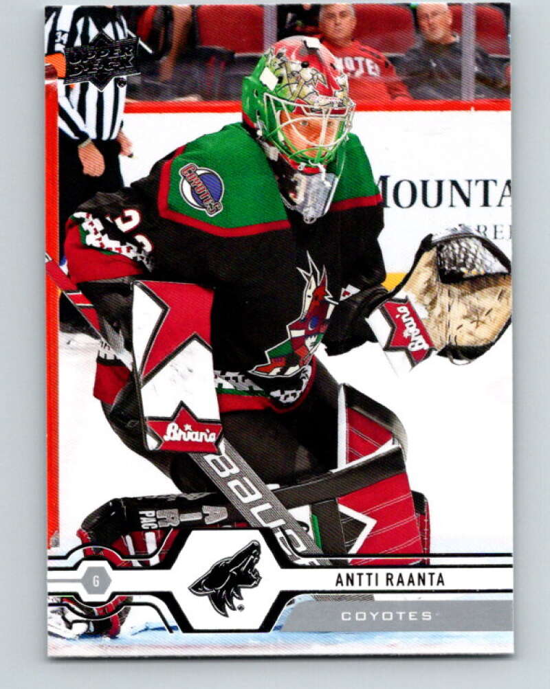 2019-20 Upper Deck #407 Antti Raanta Mint Arizona Coyotes  Image 1