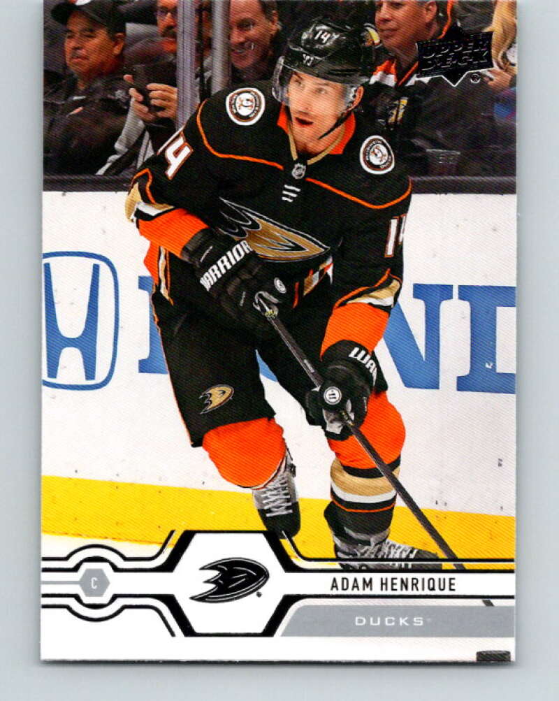 2019-20 Upper Deck #426 Adam Henrique Mint Anaheim Ducks  Image 1