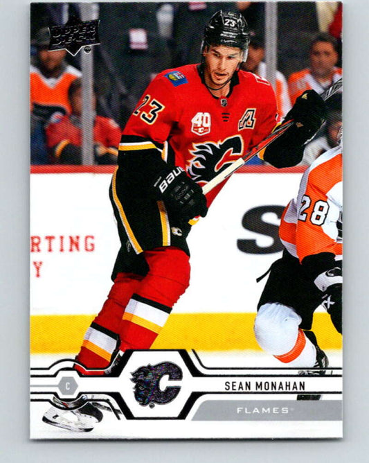 2019-20 Upper Deck #432 Sean Monahan Mint Calgary Flames  Image 1