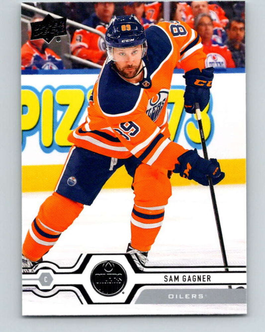 2019-20 Upper Deck #439 Sam Gagner Mint Edmonton Oilers  Image 1