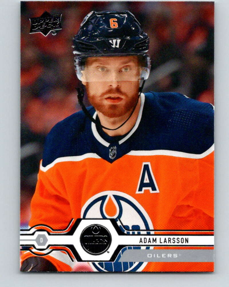 2019-20 Upper Deck #442 Adam Larsson Mint Edmonton Oilers  Image 1