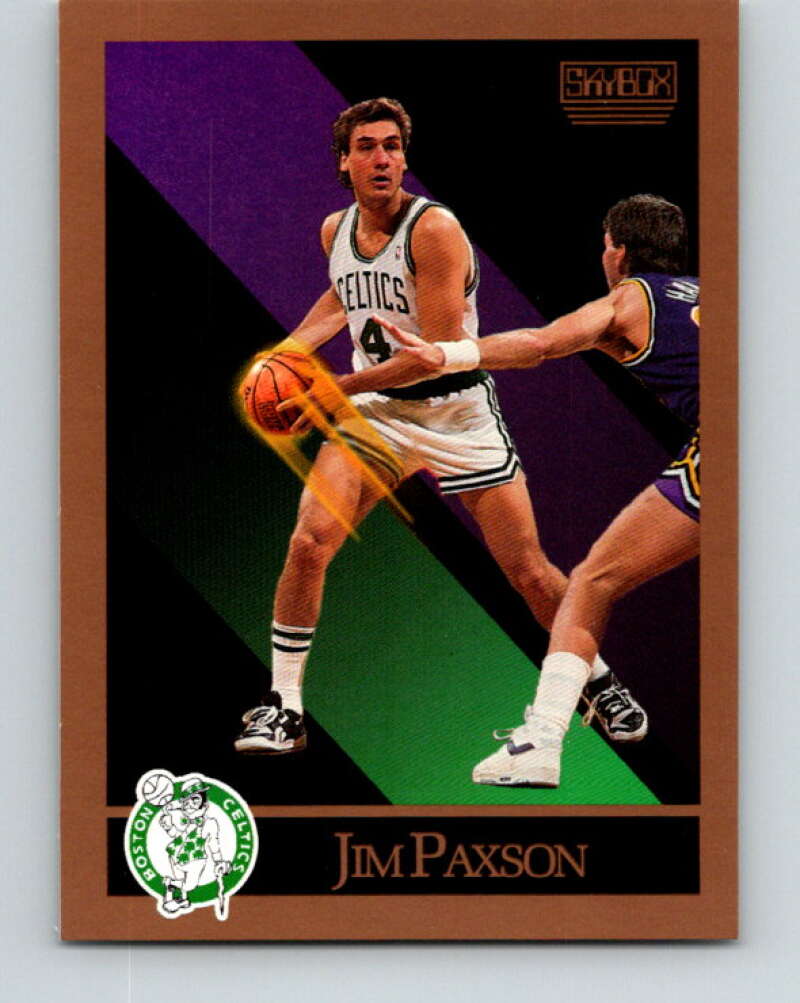 1990-91 SkyBox #21 Jim Paxson Mint SP Boston Celtics