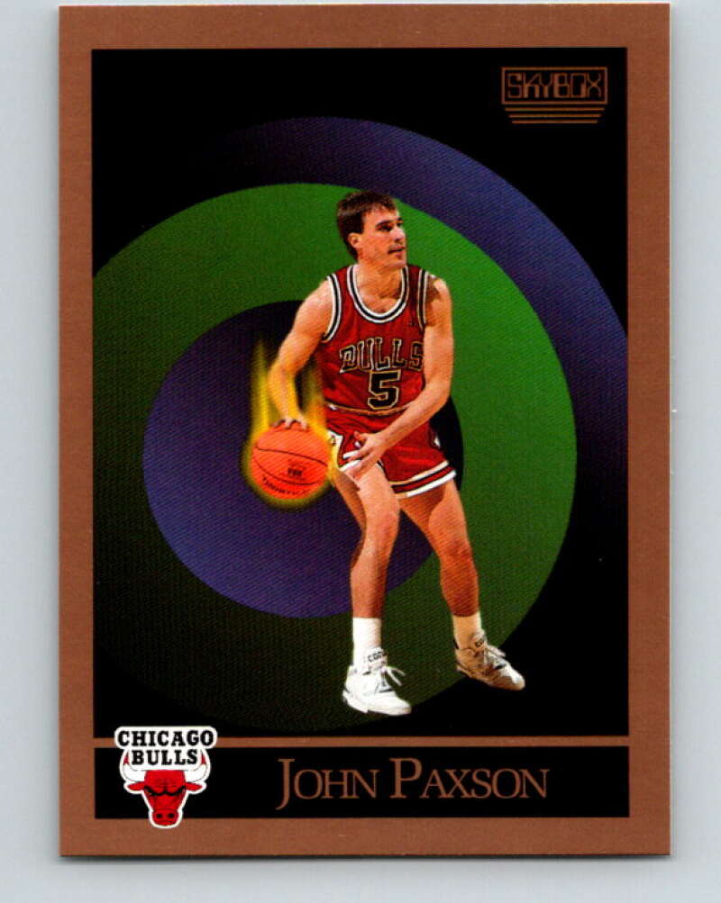 1990-91 SkyBox #44 John Paxson Mint Chicago Bulls  Image 1