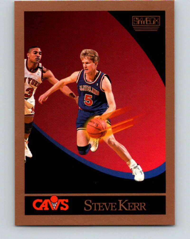 1990-91 SkyBox #52 Steve Kerr Mint Cleveland Cavaliers  Image 1