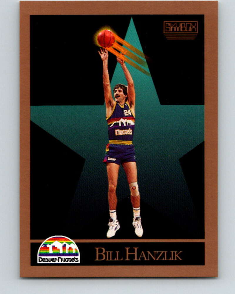 1990-91 SkyBox #75 Bill Hanzlik Mint Denver Nuggets  Image 1