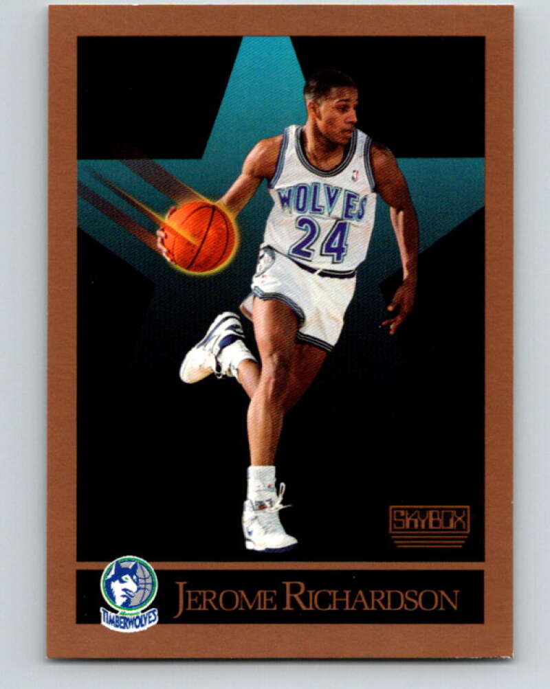 1990-91 SkyBox #173 Pooh Richardson Mint RC Rookie Minnesota Timberwolves  Image 1