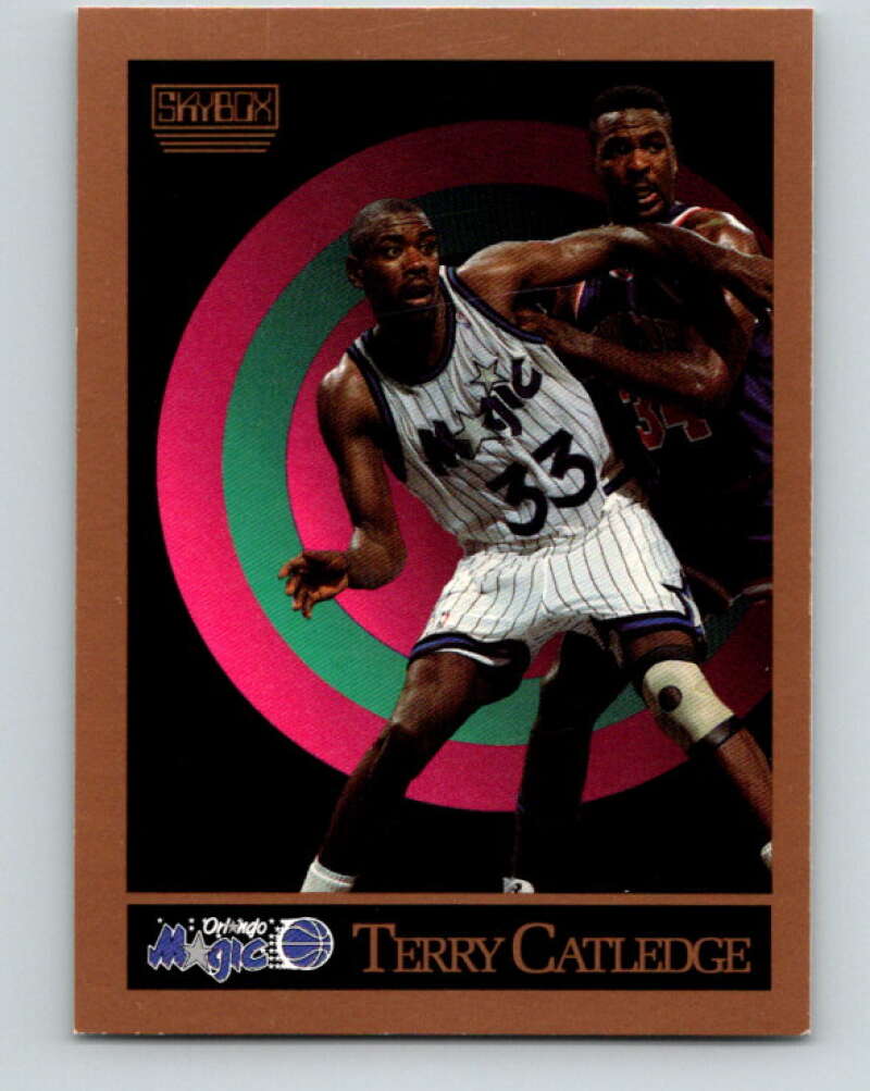 1990-91 SkyBox #201 Terry Catledge Mint Orlando Magic  Image 1