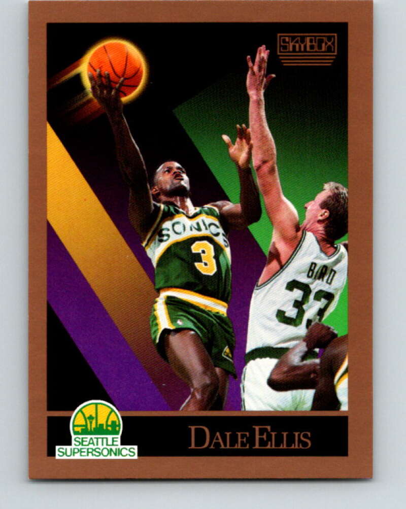 1990-91 SkyBox #266 Dale Ellis Mint Seattle SuperSonics  Image 1