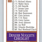 1990-91 SkyBox #334 Denver Nuggets TC Mint Denver Nuggets  Image 2