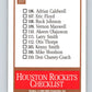 1990-91 SkyBox #337 Houston Rockets TC Mint Houston Rockets  Image 2