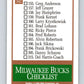 1990-91 SkyBox #342 Milwaukee Bucks TC Mint Milwaukee Bucks  Image 2