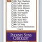 1990-91 SkyBox #348 Phoenix Suns TC Mint Phoenix Suns  Image 2