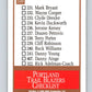 1990-91 SkyBox #349 Portland Trail Blazers TC Mint Portland Trail Blazers  Image 2