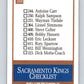 1990-91 SkyBox #350 Sacramento Kings TC Mint Sacramento Kings  Image 2