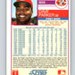 1988 Score #17 Dave Parker Mint Cincinnati Reds  Image 2