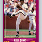 1988 Score #27 Kelly Downs Mint San Francisco Giants  Image 1