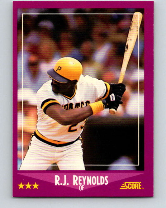 1988 Score #34 R.J. Reynolds Mint Pittsburgh Pirates  Image 1