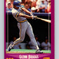 1988 Score #59 Glenn Braggs Mint Milwaukee Brewers  Image 1