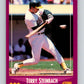 1988 Score #82 Terry Steinbach Mint Oakland Athletics  Image 1