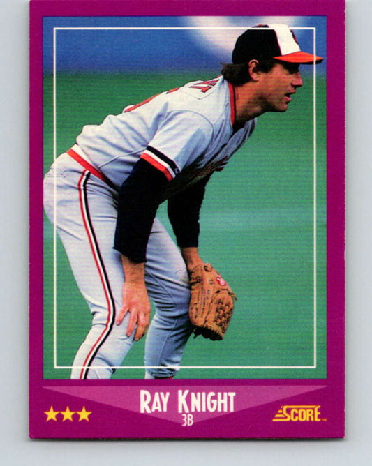 1988 Score #96 Ray Knight Mint Baltimore Orioles  Image 1