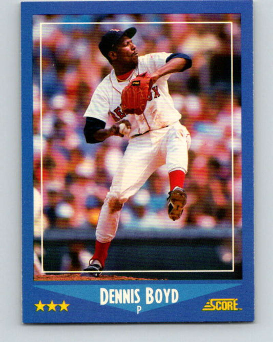 1988 Score #121 Oil Can Boyd Mint Boston Red Sox  Image 1