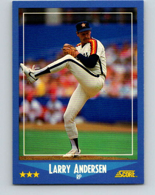 1988 Score #133 Larry Andersen ERR Mint Houston Astros  Image 1