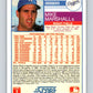 1988 Score #135 Mike Marshall Mint Los Angeles Dodgers  Image 2
