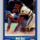 1988 Score #143 Mike Diaz Mint Pittsburgh Pirates  Image 1