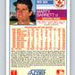 1988 Score #155 Marty Barrett Mint Boston Red Sox  Image 2