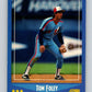 1988 Score #159 Tom Foley Mint Montreal Expos  Image 1