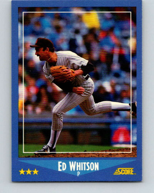 1988 Score #167 Ed Whitson Mint San Diego Padres  Image 1