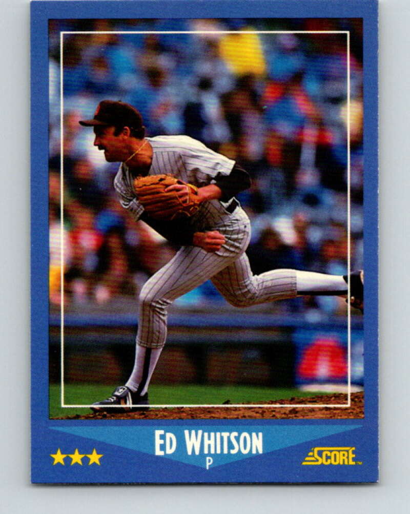 1988 Score #167 Ed Whitson Mint San Diego Padres  Image 1