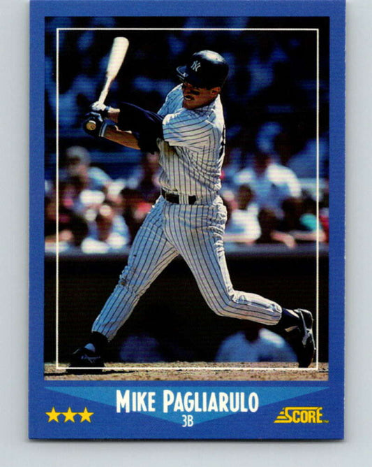 1988 Score #170 Mike Pagliarulo Mint New York Yankees  Image 1