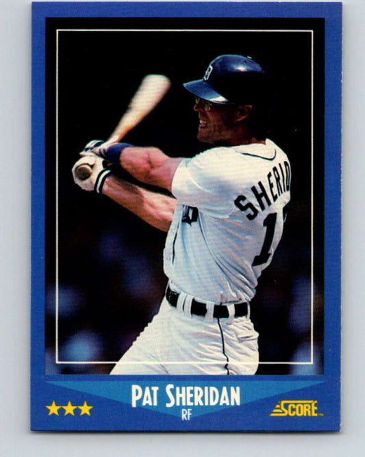1988 Score #171 Pat Sheridan Mint Detroit Tigers  Image 1