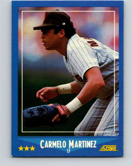1988 Score #181 Carmelo Martinez Mint San Diego Padres  Image 1