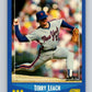 1988 Score #203 Terry Leach Mint New York Mets  Image 1