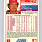 1988 Score #242 Ted Power Mint Cincinnati Reds  Image 2