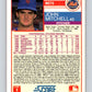 1988 Score #249 John Mitchell Mint RC Rookie New York Mets  Image 2