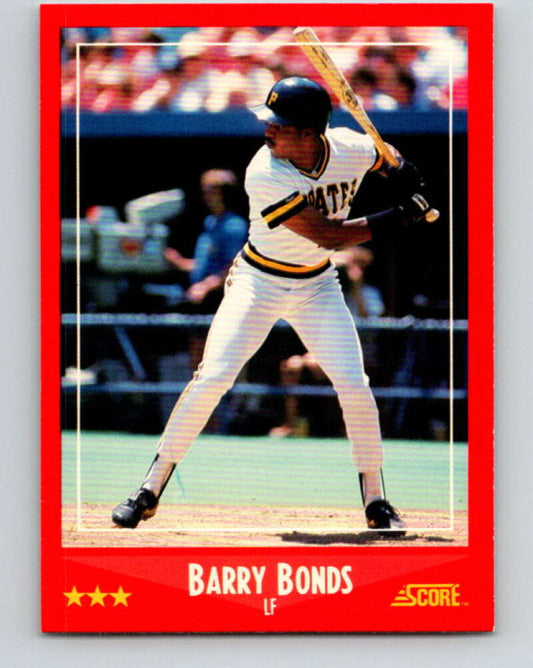 1988 Score #265 Barry Bonds Mint Pittsburgh Pirates