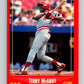 1988 Score #281 Terry McGriff Mint Cincinnati Reds  Image 1